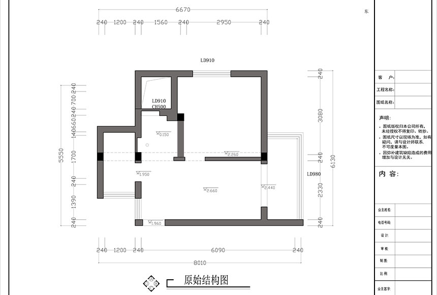 原始結(jié)構(gòu)圖