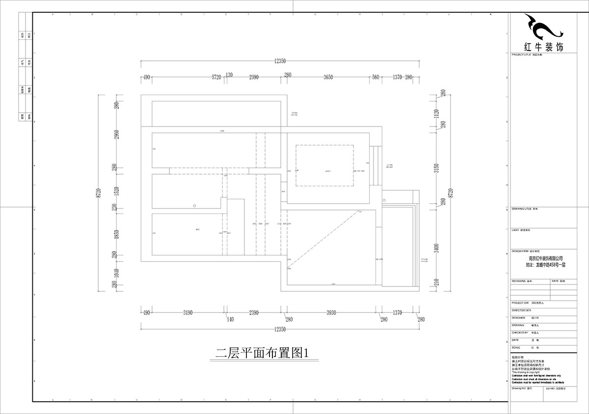 孟憲濤｜攝山星城步青苑18-2-604-120㎡-現(xiàn)代簡(jiǎn)約風(fēng)格｜4室2廳2衛(wèi)｜毛坯房裝修｜定制家｜全包16萬(wàn)｜00_02二層原始框架圖